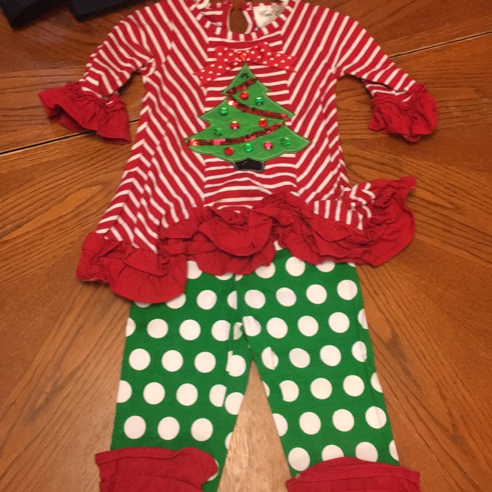 Toddler Girl Christmas outfit